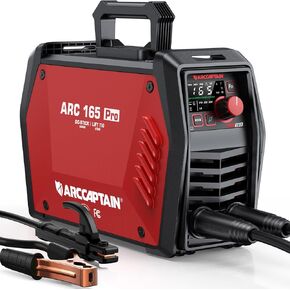 ARCCAPTAIN iControl ARC205 Pro Stick Welder, [APP Control] 205Amp ARC/Lift TIG Welding Machine, Large LED Display, IGBT Inverter 110V/220V MMA Welder with Hot Start, Arc force, and Anti-Stick