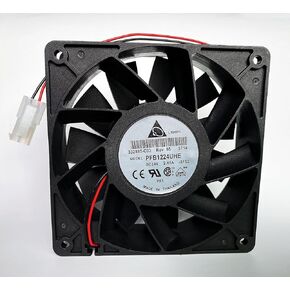 PFB1224UHE DC Fan PFB1224UHE-8F53 DC24V 2.40A 12CM 120mm L×120mm W×38mm H 2-Wire Inverter Cooling Fan