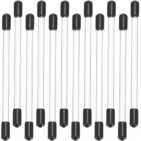 Sandalwood Incense Sticks Sandalwood Incense Sticks 12Pcs Acrylic Incense Tube Empty Nasal Tubes Stick Tube Personal Diffuser Stick Transparent Sealed Tube 6mm Plastic Incense Tubes