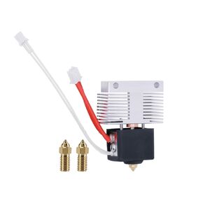 Hotend Kit for ELEGOO Neptune 4/Neptune 4 Pro, All Metal Assembled Extruder Hot End Kit, High-Temperature Resistance Hotend Heater Block with 2 PCS 0.4mm Brass Nozzles