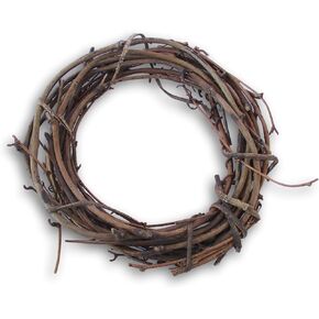 Natural Grapevine Miniature Wreath - 6 Inch Diameter - 1 Count