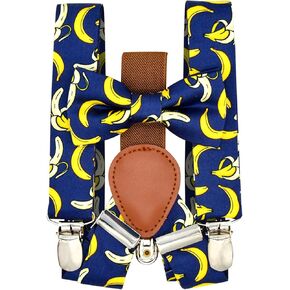 Boy Suspenders Bow Tie Set