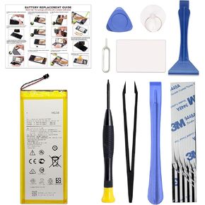 Only for Moto G6 & G5s & G5s Plus Battery Replacement, with Video Tutorial, HG30 Battery for Motorola G6 & G5s & G5s Plus, with Installation Instruction & Repair Toolkit