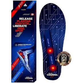 Instant Heel Pain Relief - Plantar Fasciitis & Heel Spurs - Patented Technology- Tested with Professional Athletes - 3 Different Arch Types Low, Medium and High Arch- Men & Women