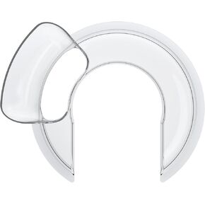 Food-Grade Pouring Shield for KitchenAid 4.5-5QT Mixer Bowl (Stainless Steel, Glass, Ceramic) - Secure Fit Splash Guard for KitchenAid Tilt-Head Stand Mixers and Dishwasher Safe