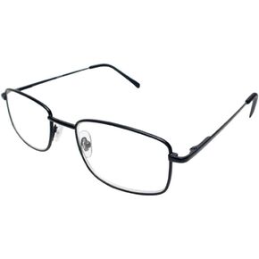 Calabria R754 Rectangular Metal Reading Glasses Men Retro Designer Thin Readers Trendy Stylish Eyeglasses Vintage