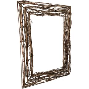 1pc Rattan Natural Wreath Floral Craft Base Wreath Base Ornament Floral Decor Base Wreath Craft Base Vine Branch Base Rattan Twig Base Decoration Prop Wreath Twig Base
