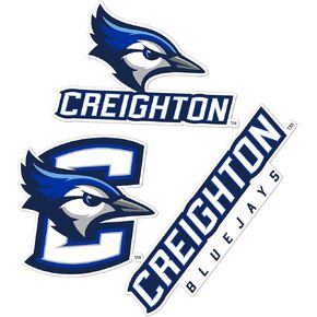 Desert Cactus Creighton University Stickers CU Bluejays Vinyl Decals Laptop Water Bottle Car Scrapbook T5 (Type 5-1)