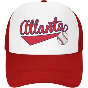 City Baseball Fans Classic Vintage Cap Graphic Adjustable Mesh Hat for Men Women