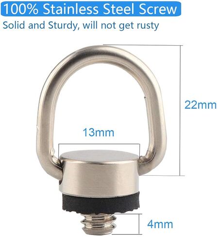 1/4 ذكر إلى 1/4 ذكر المسمار + 3/8 ذكر إلى 1/4 ذكر المسمار + 1/4 "إلى 3/8" تحويل محول المسمار + 1/4 D-حلقة المسمار (7 قطعة) in Kuwait