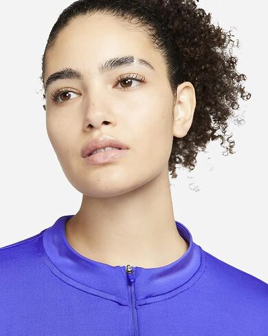 Nike Element Womens Running Top Trail Running Midlayer (Medium, Lapis Blue) in Saudi Arabia