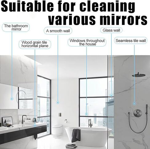 Electric Window Cleaning Robot kit with Two-Way Water Spraying 2500PA Vacuum Suction Perfect for High-Rise Outdoor Windows Cleaner in Saudi Arabia