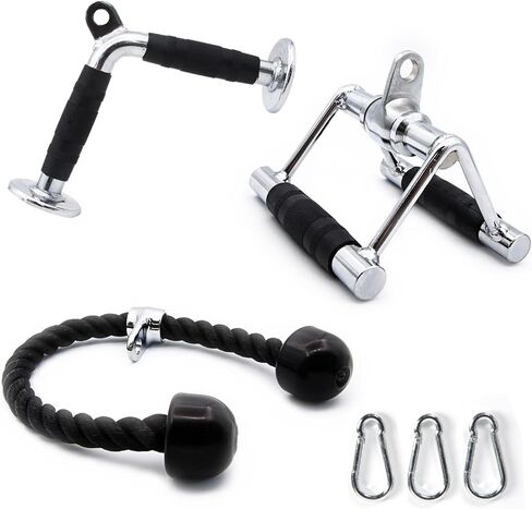 RitFit LAT and Lift Pulley System Pro with Dual Cables and Upgraded Loading Pin, Home and Garage Gym Squat Rack Accessories for Tricep Pull Down,Bicep Curl,Back,Shoulder-Strength Workout in Saudi Arabia