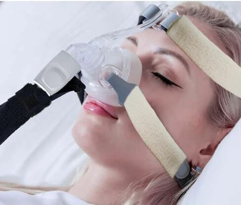 4 عبوات من أغطية أشرطة CPAP، غطاء حزام قناع CPAP، غطاء وسادة الوجه، أغطية حزام الرأس CPAP، وسادات وجه CPAP، لوازم CPAP مريحة (وردي) in Kuwait
