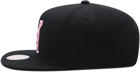 Mitchell & Ness Inter Miami CF MLS Miami M Logo Snapback Hat Cap in Saudi Arabia