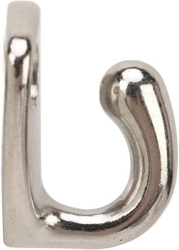 10 Pcs Hook 316 Stainless Steel Marine Grade Clothes Coat Pad Eye Hooks,Boat Hardware Accessories in Saudi Arabia
