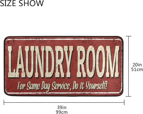 غرفة الغسيل خلفية حمراء المطبخ الحصير عدم الانزلاق البوليستر الحديثة داخلي في الهواء الطلق منطقة أكوا السجاد غرفة المعيشة حمام ممسحة ديكور المنزل عداء البساط 39 × 20 in Kuwait