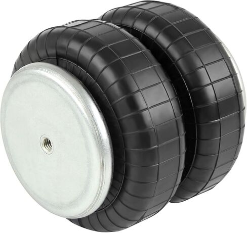 2 قطعة تعليق هوائي عالمي زنبركي مزدوج بيلو قياسي 2500 رطل 1/2 "npt منفذ واحد مجموعة تبختر ركوب الهواء مع تركيبات خرطوم الهواء in Kuwait