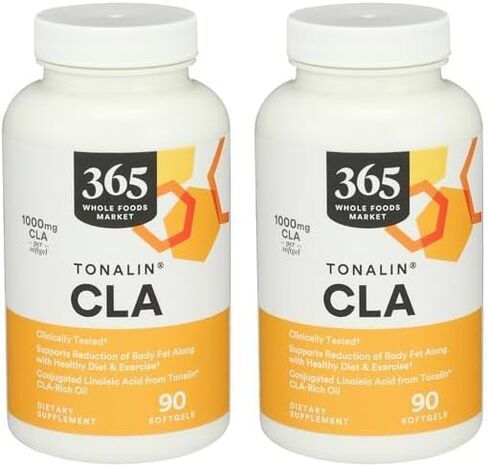 365 من Whole Foods Market، Tonalin Cla 1300 ملغ، 90 كبسولة هلامية in Kuwait