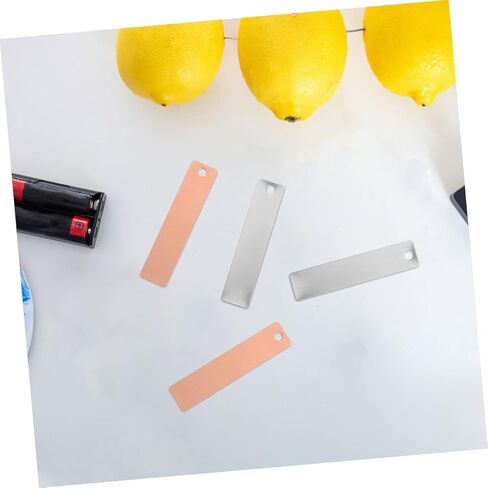 8 أزواج من ألواح قطب البطارية، شريط نحاسي من الأنود الزنك لبطارية الفاكهة، أنود لتجربة طلاء الزنك، لمستلزمات تجربة بطارية الفاكهة بالزنك الكهربائي in Kuwait