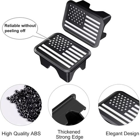 Bed Rail Stake Pocket Covers for Dodge Ram 1500s, Rear Truck Tonneau Covers, Stake Hole Caps Plugs, Compatible with 2019 2020 2022 2023 2024 Dodge Ram 1500 2500 Accessories (Set of 2) in Saudi Arabia
