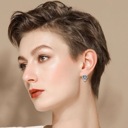 أقراط Conch Hoops سلتيك، أقراط ثقب الغضروف 14 مم، أقراط هيليكس من الفضة الإسترلينية، طوق حلقة الأنف المزدوجة، مجوهرات ثقب الغضروف للجسم هدايا أيرلندية للنساء والرجال لا تسبب الحساسية (زوج) in Kuwait