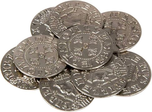 Pirate Ships Themed Gaming Coins - Small 20mm 15-pack, Novelty Fantasy Replica Coins in Saudi Arabia