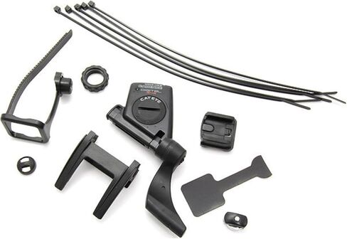 CAT EYE - CC-RD410DW جهاز كمبيوتر دراجة سترادا الرقمي اللاسلكي للسرعة والإيقاع، مزدوج، أسود in Kuwait