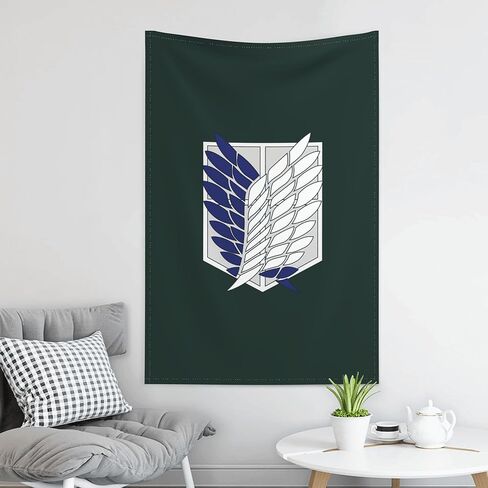VAJSOQER Tapestry 40x60 Inch Wall Hanging Room Art Home Decoration Bedroom Decor Living Room Door Curtain Balcony (Vertical) in Saudi Arabia