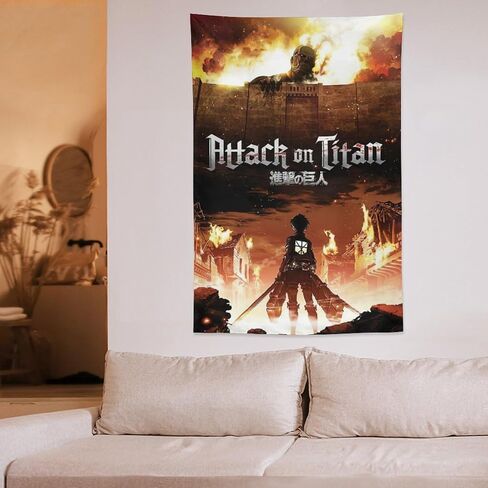 VAJSOQER Tapestry 40x60 Inch Wall Hanging Room Art Home Decoration Bedroom Decor Living Room Door Curtain Balcony (Vertical) in Saudi Arabia