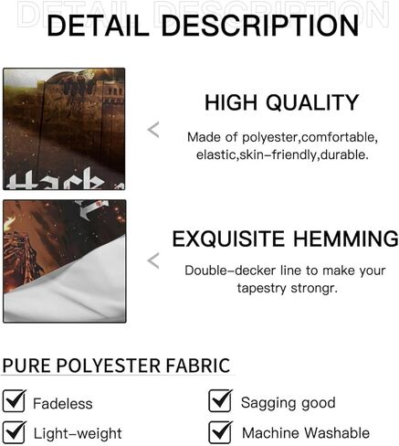 VAJSOQER Tapestry 40x60 Inch Wall Hanging Room Art Home Decoration Bedroom Decor Living Room Door Curtain Balcony (Vertical) in Saudi Arabia