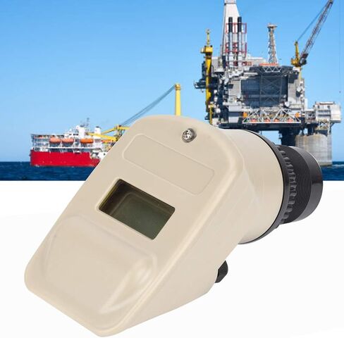 Ultrasonic Level Meter,TL-CMP-70FT DC24V Ultrasonic Water Gauge Tank Level Gauge Digital Display Transmitter Water Meter Sensor 0-5 meters / 0-10 meters / 0-15 meters(0-5 Meters) in Saudi Arabia