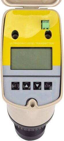 Ultrasonic Level Meter,TL-CMP-70FT DC24V Ultrasonic Water Gauge Tank Level Gauge Digital Display Transmitter Water Meter Sensor 0-5 meters / 0-10 meters / 0-15 meters(0-5 Meters) in Saudi Arabia