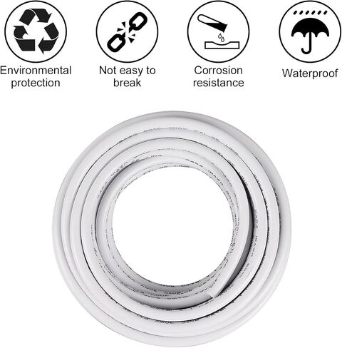 50FT 18 Gauge Wire 3 Conductor, 18AWG Electrical Wire, 18/3 Oxygen Free Stranded Tinned Copper Wire, Insulated Low Voltage Cable for LED Lamps Lights Automotive in Kuwait