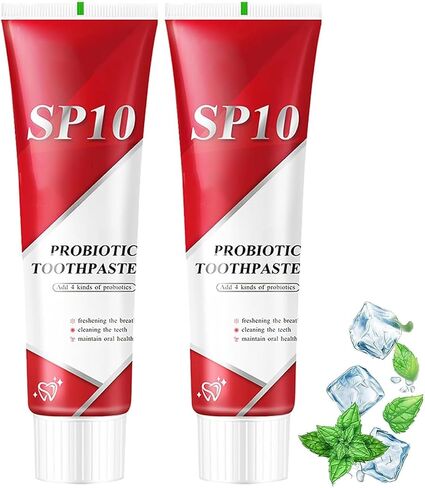 SP 10 Probiotic Toothpaste Whitening – Improve Oral Health with Dental Probiotic and Probiotic Toothpaste for a Brighter Tooth (1) in Saudi Arabia