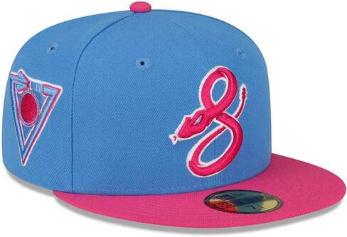 قبعة مناسبة من New Era Arizona Diamondbacks 59FIFTY Cooperstown Gummy Worm Collection، قبعة in Saudi Arabia