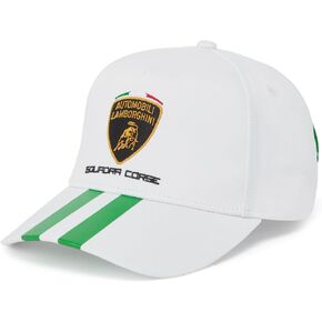 Lamborghini Automobili Squadra Corse Team Unisex Travel Hat White