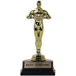 aahs!! Engraving Halloween Party Trophies-7" H x 3.25" L x 3.25" W (Best Costume)