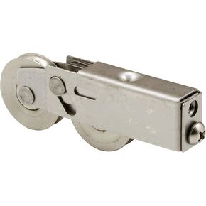 Prime-Line D 1922 1-1/2 In. Stainless Steel Ball Bearing Sliding Door Tandem Roller Assembly (Single Pack)
