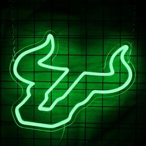 Cleveland Guard Neon Sign for Sports Studio Baseball Neon Light LED Team Sign Sports Neon Sign for Sports Fans Man Cave Wall Decor University Dormitory Decoration USB Powered Dimmable 8.7"*13"