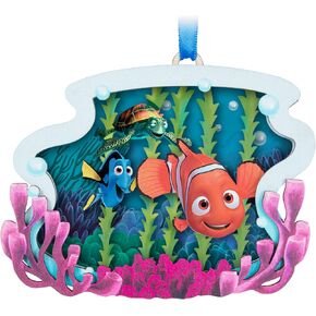 Hallmark Keepsake Christmas Ornament 2024, Disney and Pixar Finding Nemo Totally Unforgettable Friends Papercraft, Gifts for Disney Fans