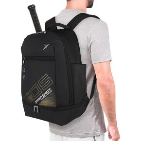 Drop Shot Unisex Padel Backpack Bentor LIMA - Holds padel rackets or tennis rackets - Unisex - by Pablo Lima - with Insulated Pocket and Separate Shoe Compartment