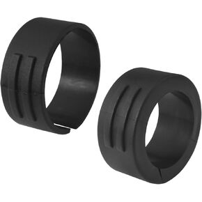 2PCS Bicycle Yardstick Frame Spacer Bracket Repair Parts 35 to 31.8mm Washer 35 to 25.4 Washer for Bicycle Extension Rack Rubber Pad Bracket