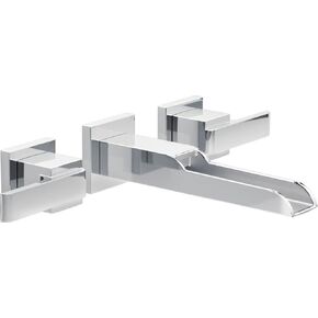 DELTA FAUCET T3568LF-WL, 2.75 x 13.75 x 7.63 inches, Chrome