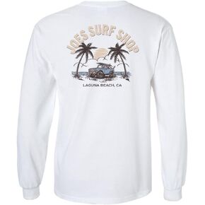 تي شيرت رجالي بأكمام طويلة وشعار Early Bird من JOES SURF SHOP