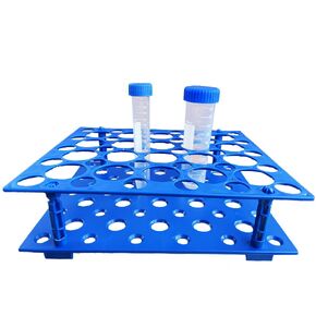 15ml 50ml Centrifuge Vial Rack, Test Tube Rack Holder Storage for Laboratory (Blue)
