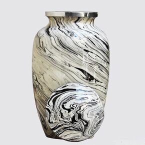Large Funeral Cremation Urn | Human Ashes Cremation Urn | Symbol of Christianity | Affordable Adult Urn | Jesus Cross