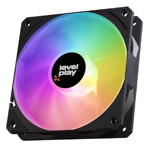 Levelplay CF120 ARGB 120mm PWM Fan 4-Pin Addressable-RGB 3-Pin Single Performance Fan