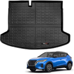 Jdeymat Custom Fit All Weather Floor Mats 2 Row & Trunk Cargo Liner Set Compatible for 2018-2023 2024 Nissan Kicks Accessories (Floor Mats+Cargo Liner)
