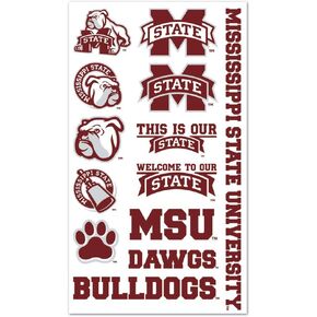 WinCraft NCAA Mississippi State University 17219012 Tattoos